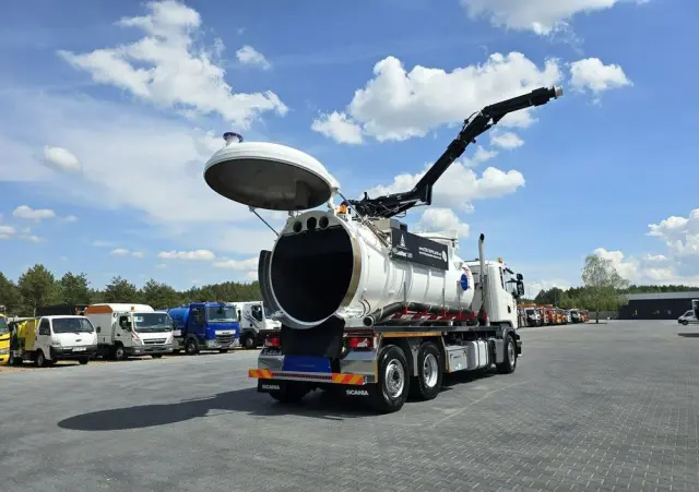 SCANIA Larsen FlexVac 311 Ładowarka próżniowa ssąca 