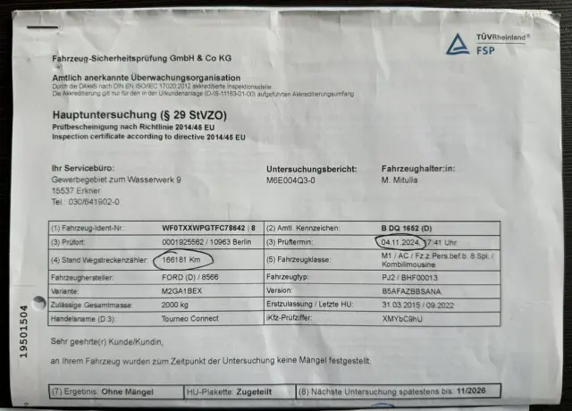 FORD Tourneo Connect 1.0 EcoBoost Start-Stop Trend