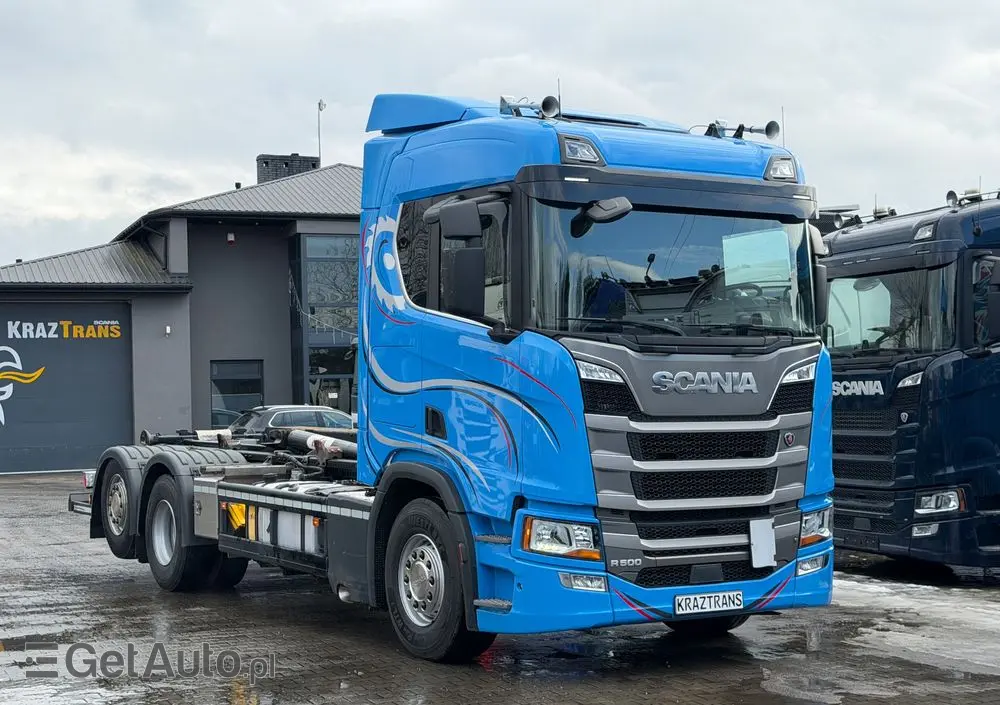 SCANIA R500 scania Hakowiec 6x2 z Niemiec 450000km ASO SCANIA KONTRAKT SERWISOWY 