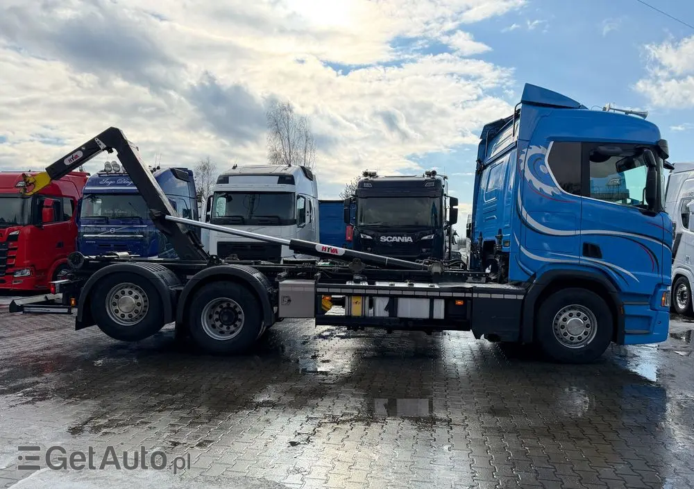 SCANIA R500 scania Hakowiec 6x2 z Niemiec 450000km ASO SCANIA KONTRAKT SERWISOWY 
