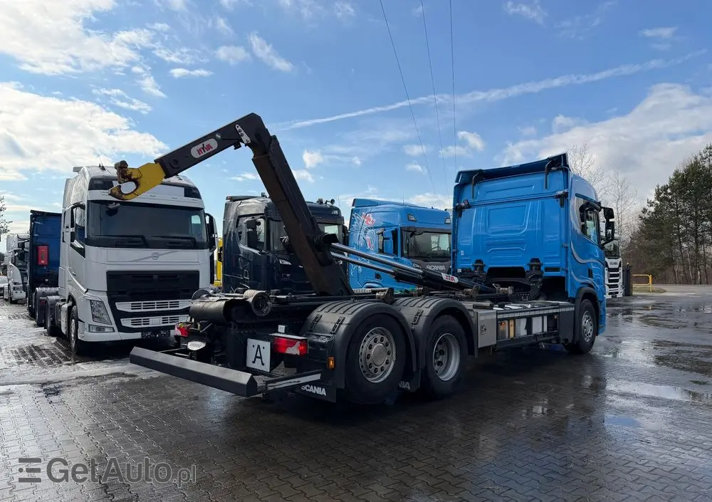 SCANIA R500 scania Hakowiec 6x2 z Niemiec 450000km ASO SCANIA KONTRAKT SERWISOWY 