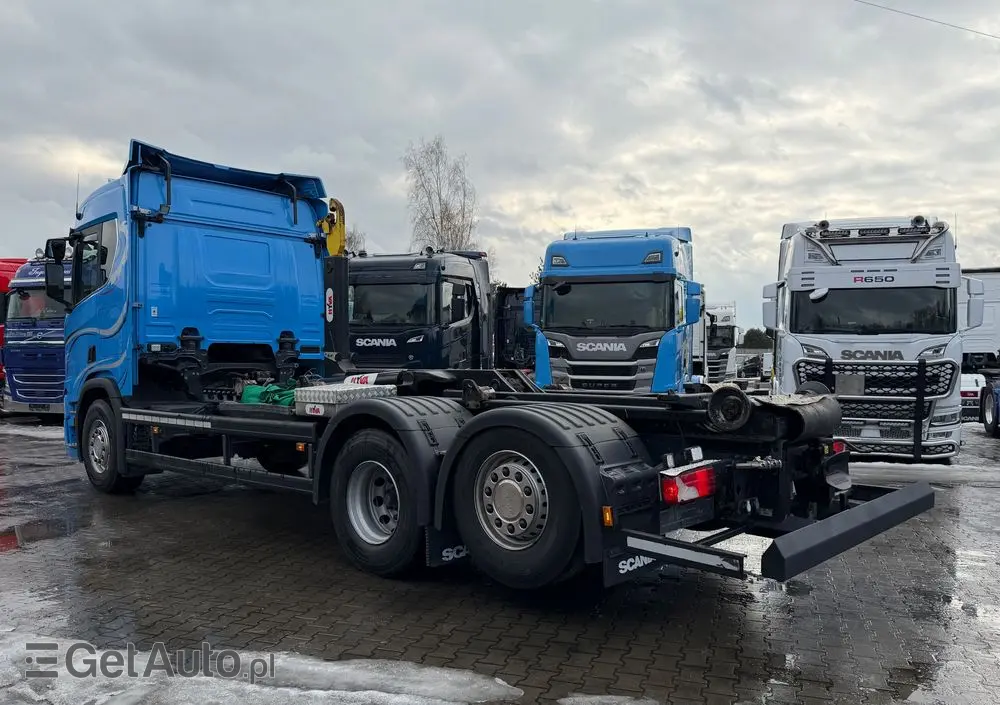 SCANIA R500 scania Hakowiec 6x2 z Niemiec 450000km ASO SCANIA KONTRAKT SERWISOWY 