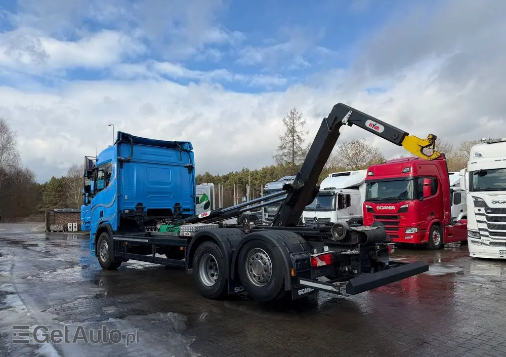 SCANIA R500 scania Hakowiec 6x2 z Niemiec 450000km ASO SCANIA KONTRAKT SERWISOWY 
