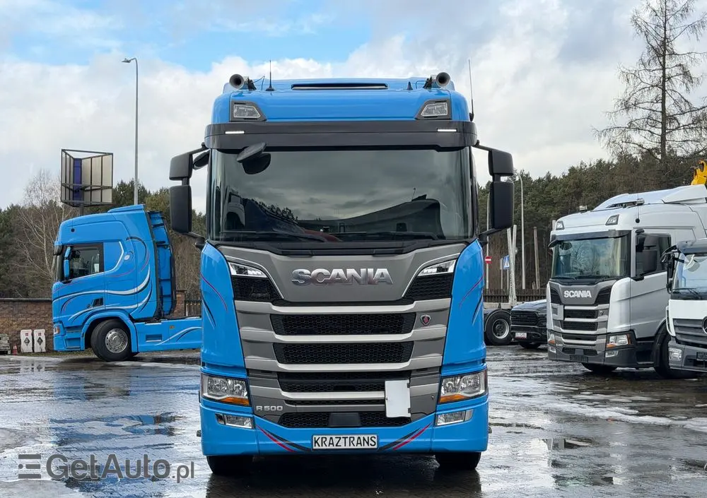SCANIA R500 scania Hakowiec 6x2 z Niemiec 450000km ASO SCANIA KONTRAKT SERWISOWY 