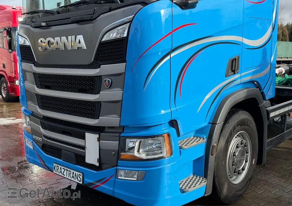 SCANIA R500 scania Hakowiec 6x2 z Niemiec 450000km ASO SCANIA KONTRAKT SERWISOWY 