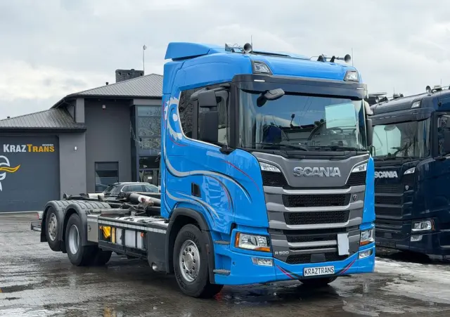 SCANIA R500 scania Hakowiec 6x2 z Niemiec 450000km ASO SCANIA KONTRAKT SERWISOWY 