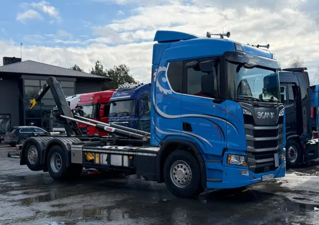 SCANIA R500 scania Hakowiec 6x2 z Niemiec 450000km ASO SCANIA KONTRAKT SERWISOWY 