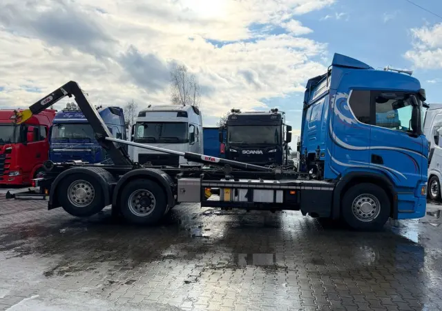SCANIA R500 scania Hakowiec 6x2 z Niemiec 450000km ASO SCANIA KONTRAKT SERWISOWY 