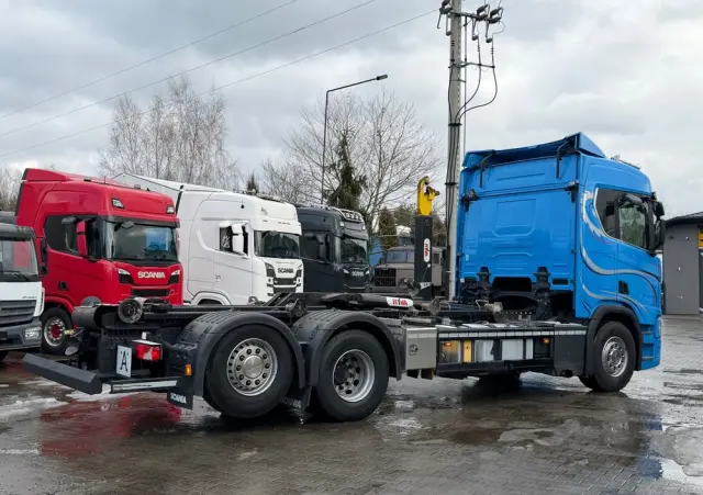 SCANIA R500 scania Hakowiec 6x2 z Niemiec 450000km ASO SCANIA KONTRAKT SERWISOWY 