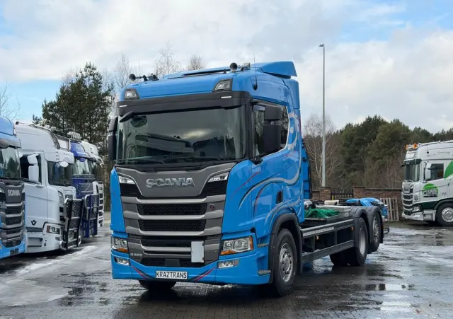 SCANIA R500 scania Hakowiec 6x2 z Niemiec 450000km ASO SCANIA KONTRAKT SERWISOWY 