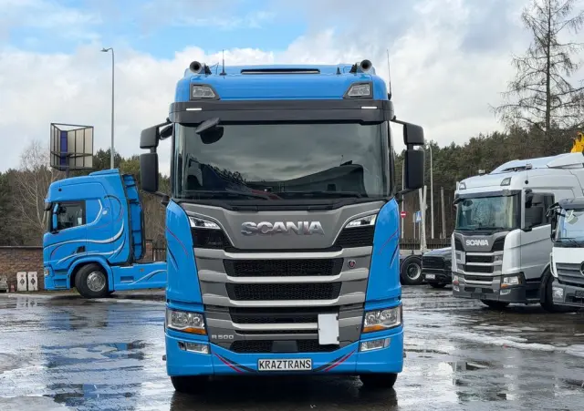 SCANIA R500 scania Hakowiec 6x2 z Niemiec 450000km ASO SCANIA KONTRAKT SERWISOWY 