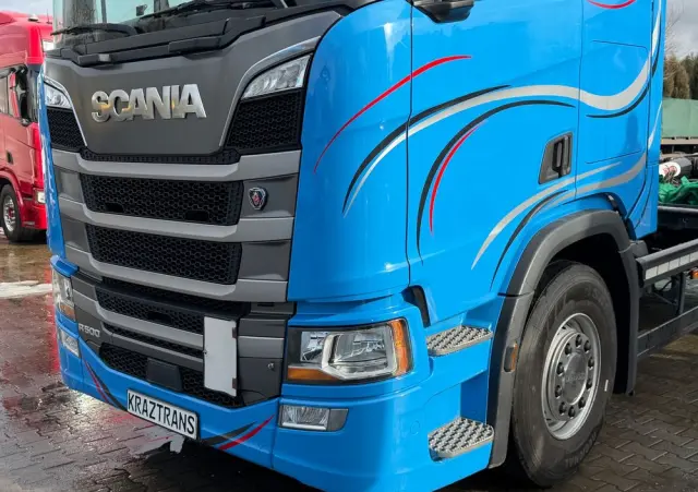 SCANIA R500 scania Hakowiec 6x2 z Niemiec 450000km ASO SCANIA KONTRAKT SERWISOWY 