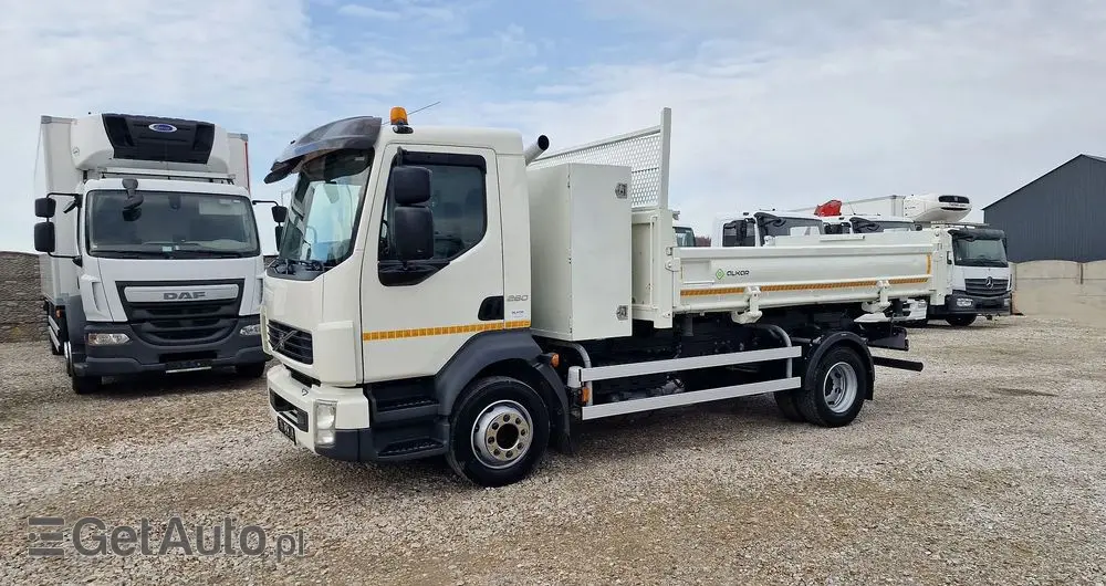 VOLVO FL260  4x2 Kiper/ Wywrotka/ Klima/ Blokada /trzy osoby 