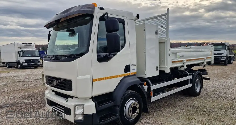 VOLVO FL260  4x2 Kiper/ Wywrotka/ Klima/ Blokada /trzy osoby 