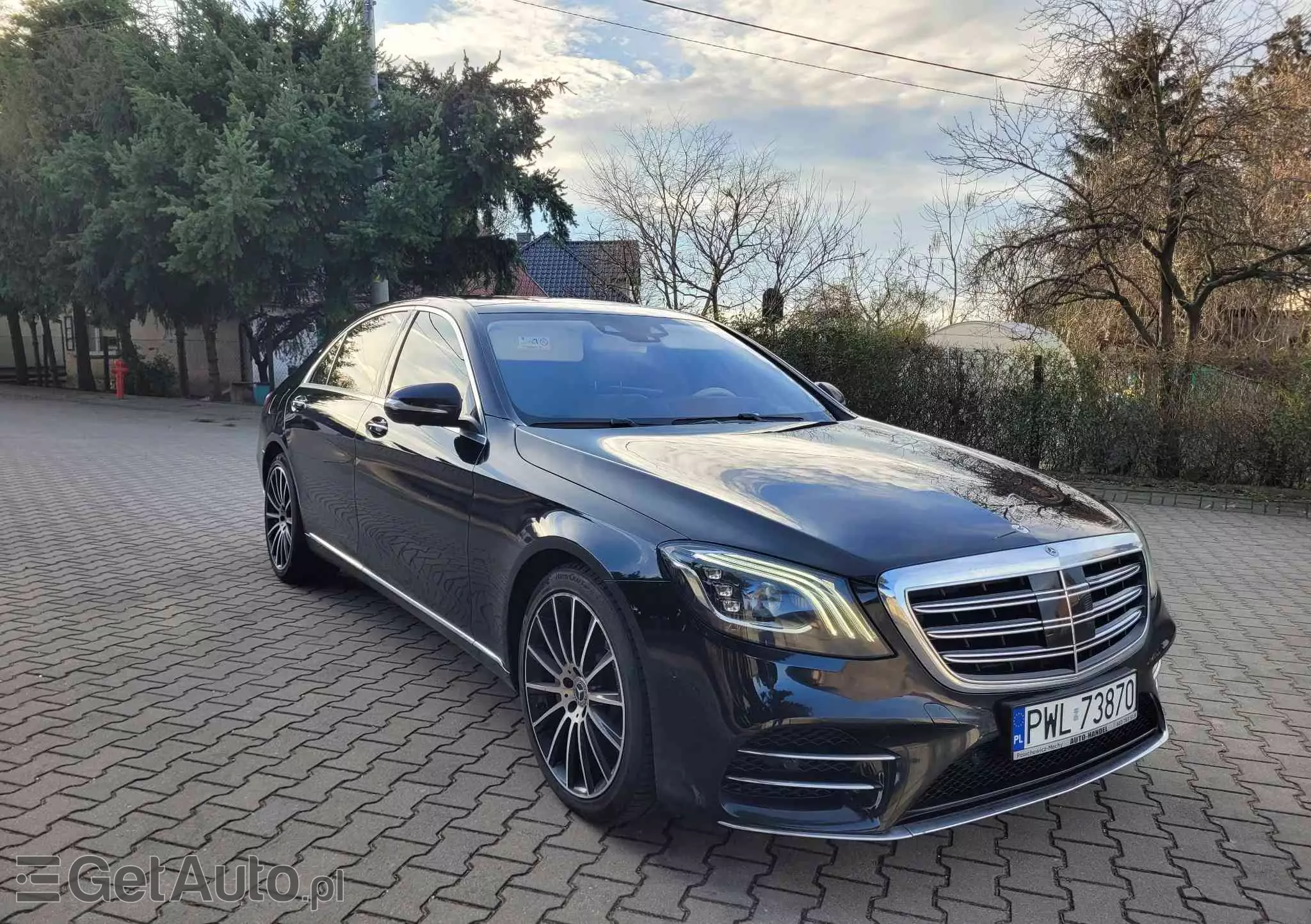 MERCEDES-BENZ Klasa S 400 d 4-Matic L 9G-TRONIC