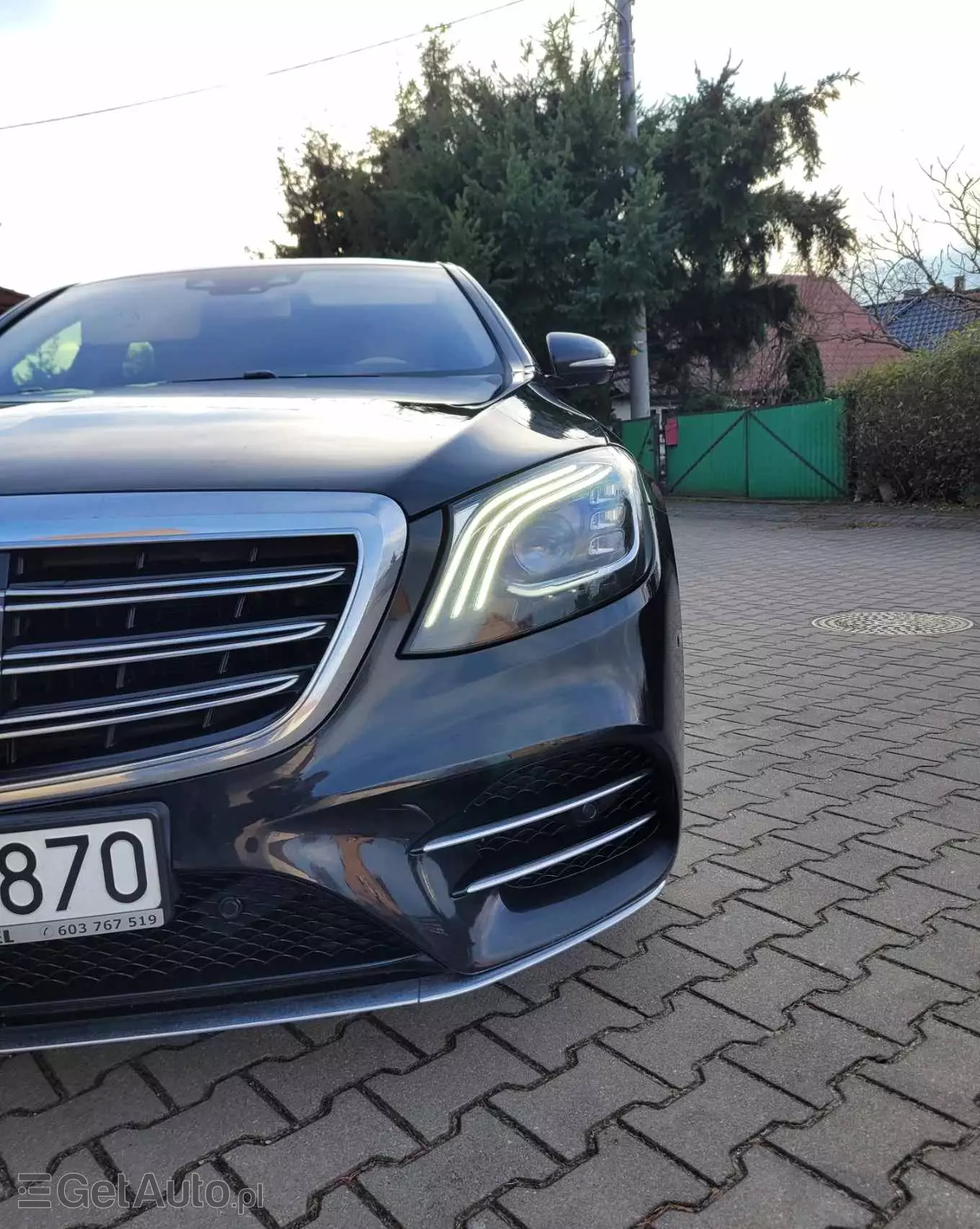 MERCEDES-BENZ Klasa S 400 d 4-Matic L 9G-TRONIC
