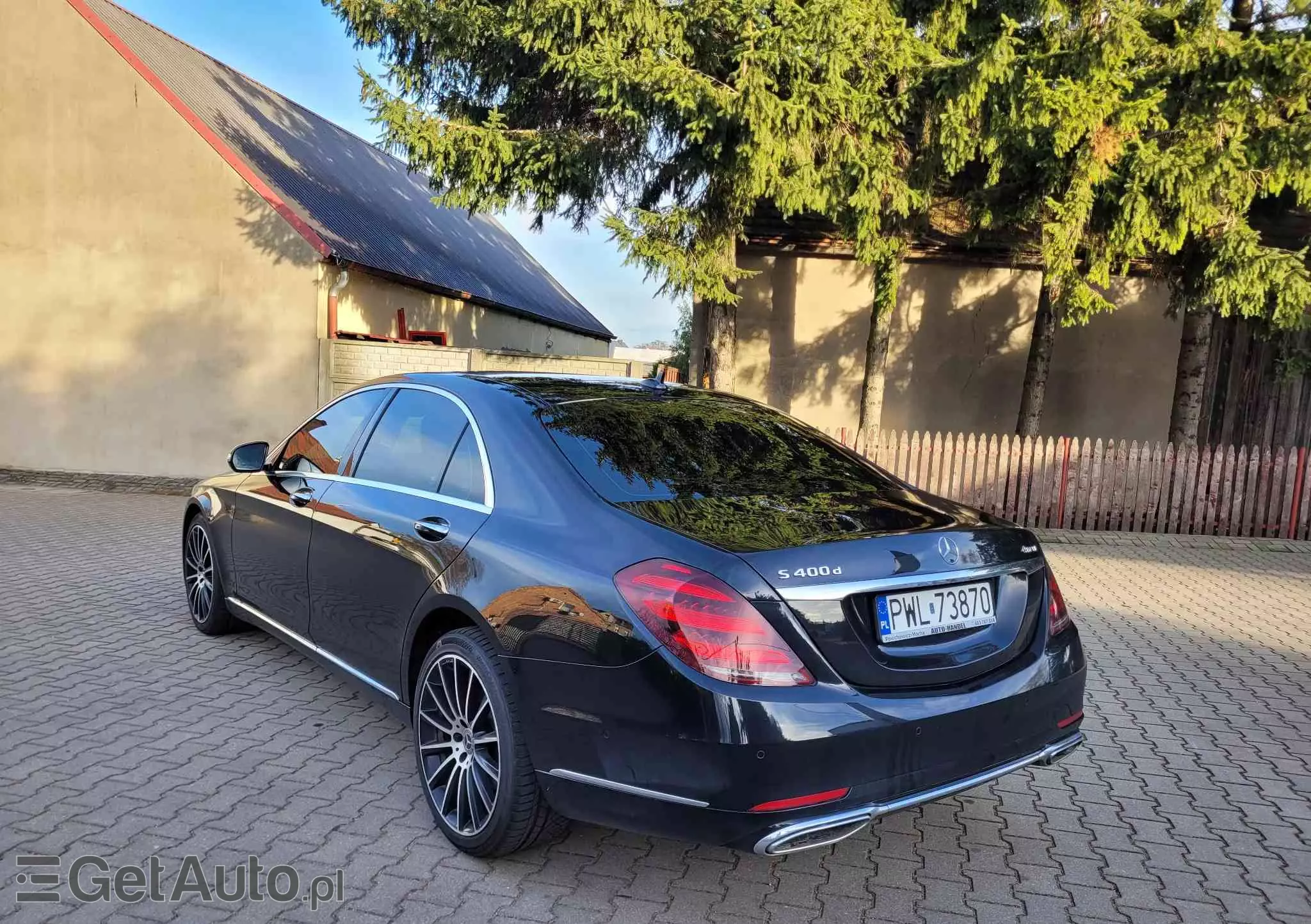 MERCEDES-BENZ Klasa S 400 d 4-Matic L 9G-TRONIC