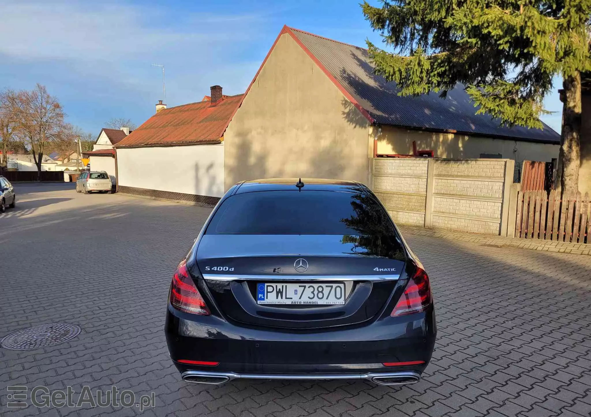 MERCEDES-BENZ Klasa S 400 d 4-Matic L 9G-TRONIC