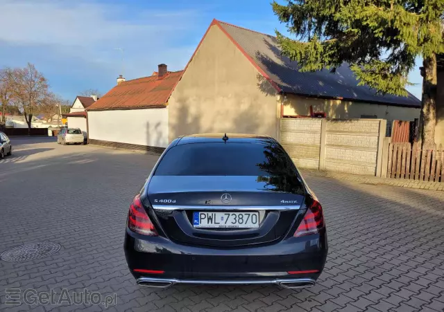 MERCEDES-BENZ Klasa S 400 d 4-Matic L 9G-TRONIC