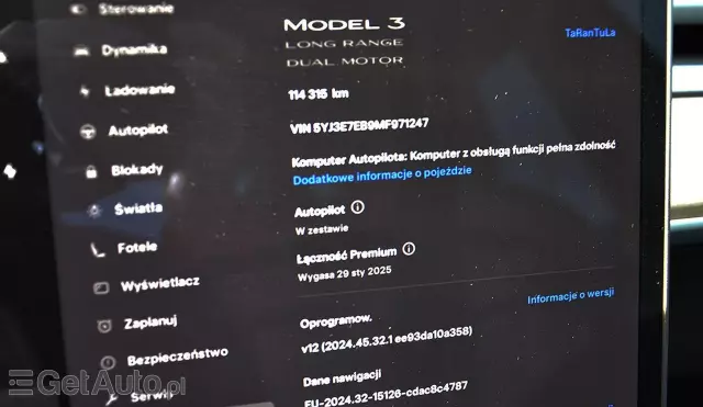 TESLA Model 3 Long Range 82 kWh (441 KM) AWD