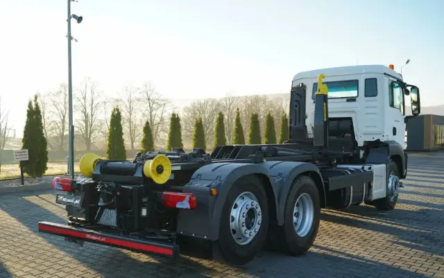 MAN TGS 26.440 / HAKOWIEC / MARREL AL TAM 20U  / 20 T / 6x2 / OŚ SKRĘTNA PODNOSZONA / OPONY 100% / EURO 6 