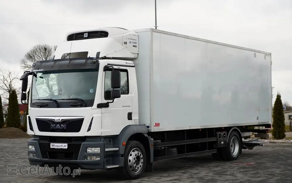 MAN TGM 12.290 / 4x2 / CHŁODNIA 7,8 M / AGREGAT THERMO KING T-1200 R / WINDA ZAŁADOWCZA / MUTLITEMPERATURA / DHOLLANDIA / SPROWADZONY 