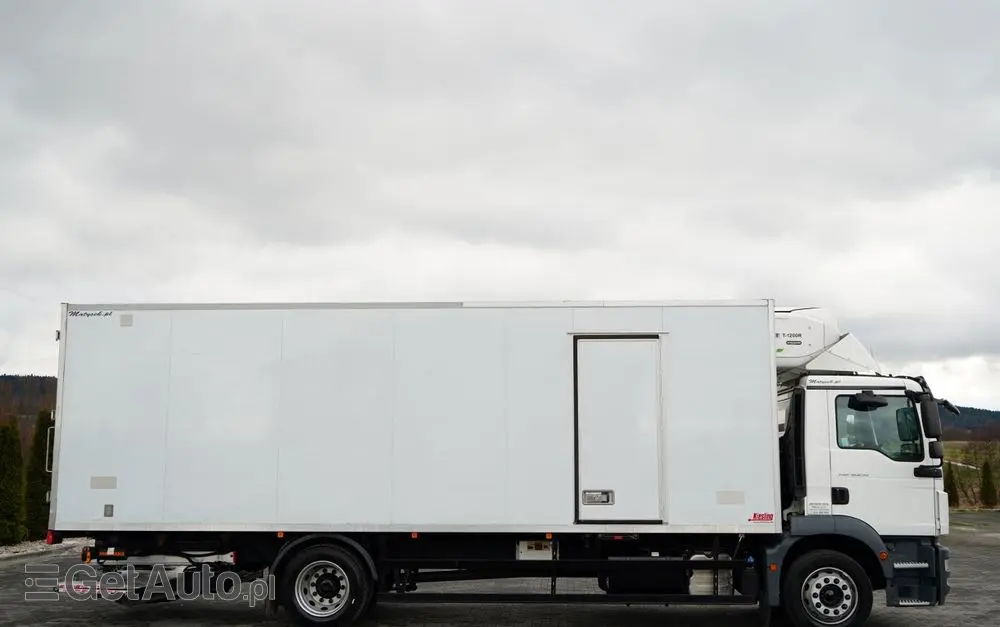 MAN TGM 12.290 / 4x2 / CHŁODNIA 7,8 M / AGREGAT THERMO KING T-1200 R / WINDA ZAŁADOWCZA / MUTLITEMPERATURA / DHOLLANDIA / SPROWADZONY 