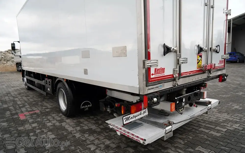 MAN TGM 12.290 / 4x2 / CHŁODNIA 7,8 M / AGREGAT THERMO KING T-1200 R / WINDA ZAŁADOWCZA / MUTLITEMPERATURA / DHOLLANDIA / SPROWADZONY 
