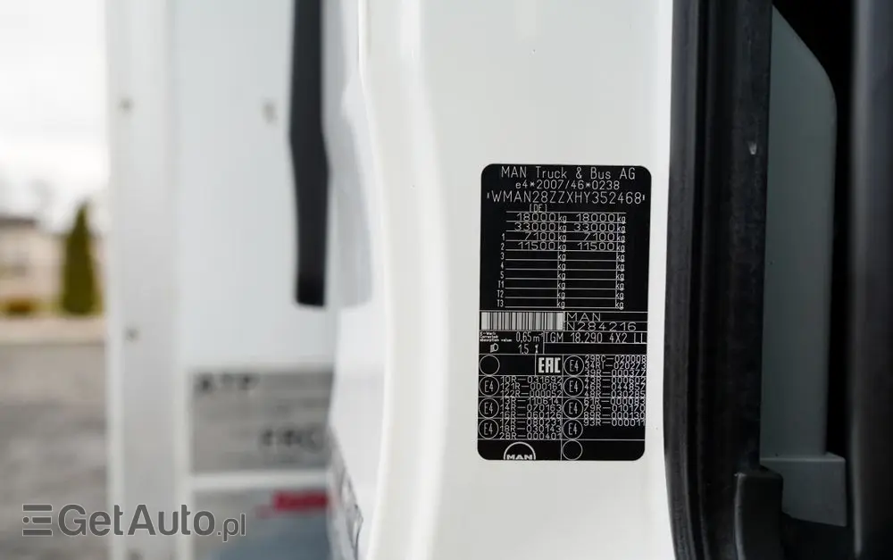MAN TGM 12.290 / 4x2 / CHŁODNIA 7,8 M / AGREGAT THERMO KING T-1200 R / WINDA ZAŁADOWCZA / MUTLITEMPERATURA / DHOLLANDIA / SPROWADZONY 