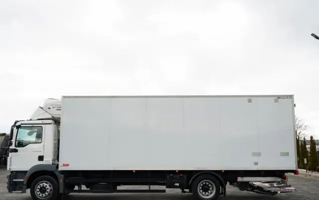 MAN TGM 12.290 / 4x2 / CHŁODNIA 7,8 M / AGREGAT THERMO KING T-1200 R / WINDA ZAŁADOWCZA / MUTLITEMPERATURA / DHOLLANDIA / SPROWADZONY 