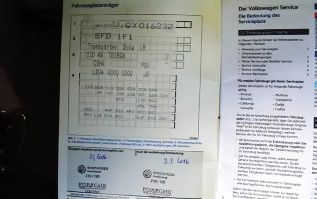 VOLKSWAGEN TRANSPORTER T6 DOKA 