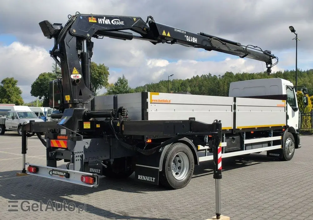 RENAULT Midlum 180.240DXI + HDS HYVA HB170E2 Udzwig 3.6Tony 