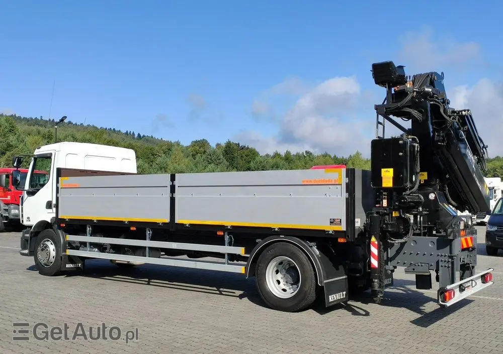 RENAULT Midlum 180.240DXI + HDS HYVA HB170E2 Udzwig 3.6Tony 
