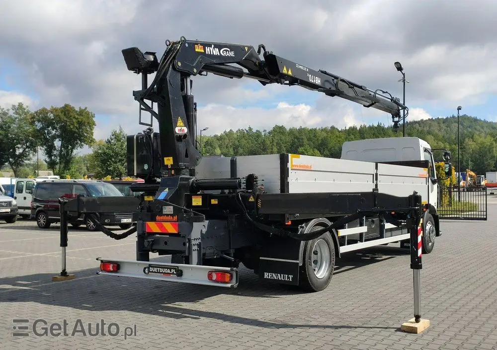 RENAULT Midlum 180.240DXI + HDS HYVA HB170E2 Udzwig 3.6Tony 