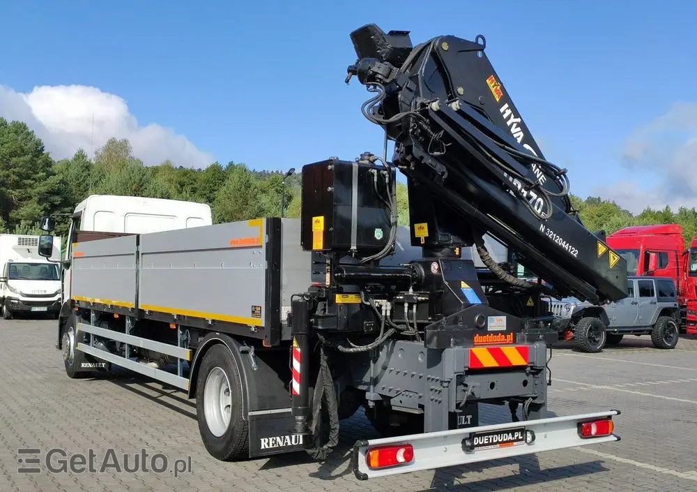 RENAULT Midlum 180.240DXI + HDS HYVA HB170E2 Udzwig 3.6Tony 