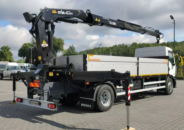 RENAULT Midlum 180.240DXI + HDS HYVA HB170E2 Udzwig 3.6Tony 