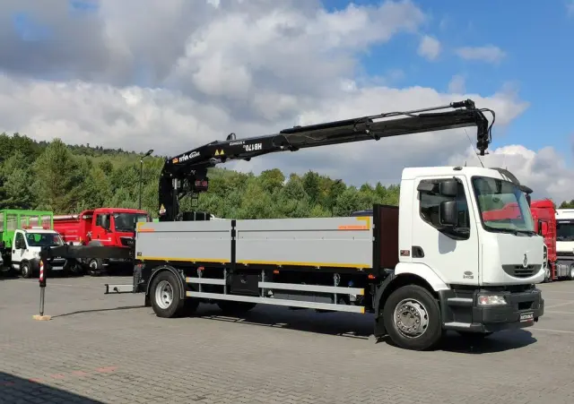 RENAULT Midlum 180.240DXI + HDS HYVA HB170E2 Udzwig 3.6Tony 