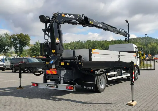 RENAULT Midlum 180.240DXI + HDS HYVA HB170E2 Udzwig 3.6Tony 