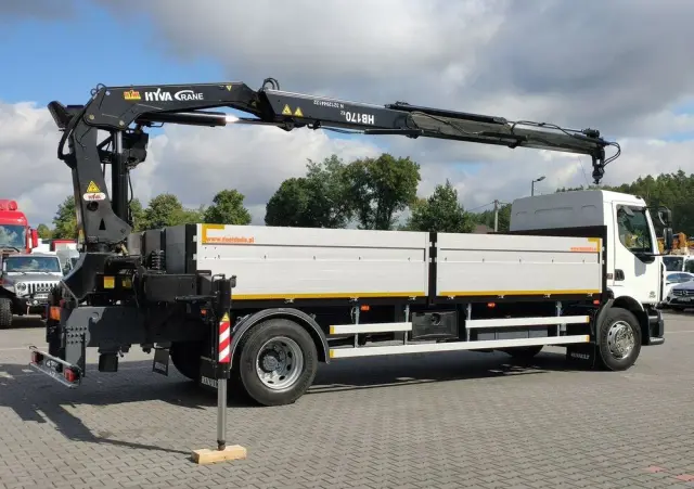 RENAULT Midlum 180.240DXI + HDS HYVA HB170E2 Udzwig 3.6Tony 