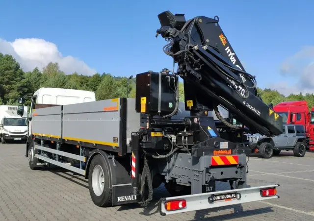 RENAULT Midlum 180.240DXI + HDS HYVA HB170E2 Udzwig 3.6Tony 