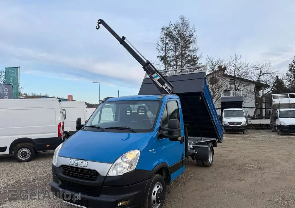 IVECO 35C17 HDS HIAB 2 Tony KIPER WYWROTKA 