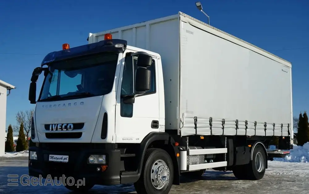 IVECO EUROCARGO 160E25 E6 / FIRANKA - 6 m / SOLÓWKA / WINDA ZAŁADOWCZA / AUTOMAT / 