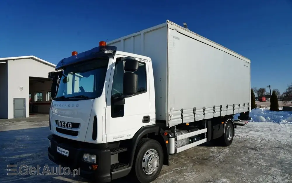 IVECO EUROCARGO 160E25 E6 / FIRANKA - 6 m / SOLÓWKA / WINDA ZAŁADOWCZA / AUTOMAT / 