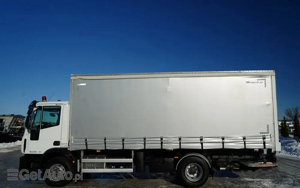 IVECO EUROCARGO 160E25 E6 / FIRANKA - 6 m / SOLÓWKA / WINDA ZAŁADOWCZA / AUTOMAT / 