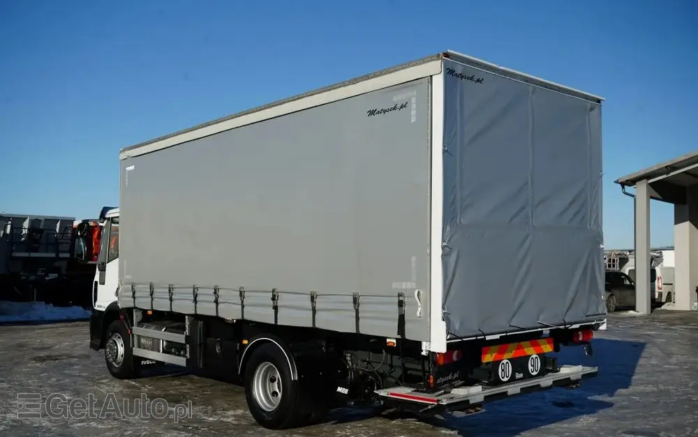 IVECO EUROCARGO 160E25 E6 / FIRANKA - 6 m / SOLÓWKA / WINDA ZAŁADOWCZA / AUTOMAT / 