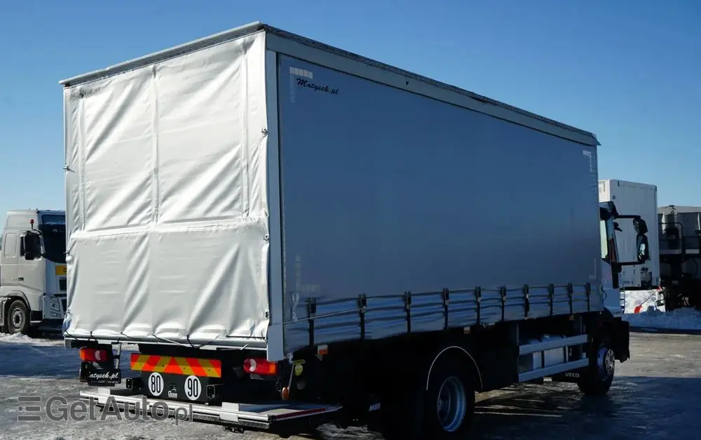 IVECO EUROCARGO 160E25 E6 / FIRANKA - 6 m / SOLÓWKA / WINDA ZAŁADOWCZA / AUTOMAT / 