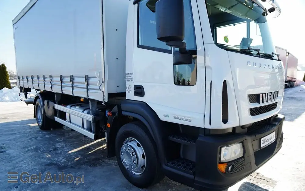 IVECO EUROCARGO 160E25 E6 / FIRANKA - 6 m / SOLÓWKA / WINDA ZAŁADOWCZA / AUTOMAT / 