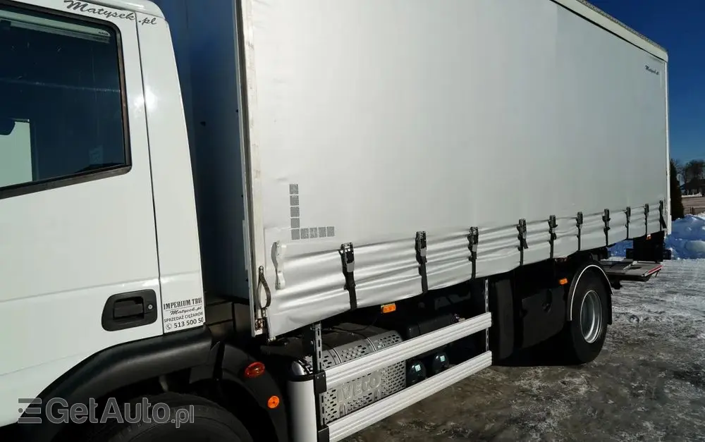 IVECO EUROCARGO 160E25 E6 / FIRANKA - 6 m / SOLÓWKA / WINDA ZAŁADOWCZA / AUTOMAT / 