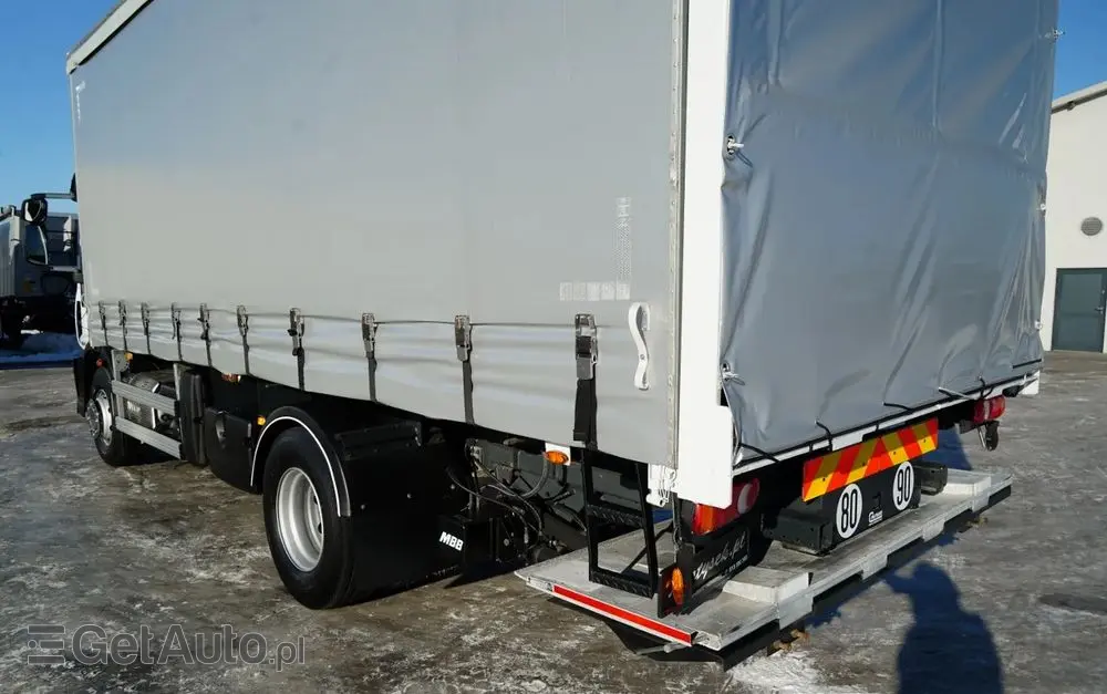 IVECO EUROCARGO 160E25 E6 / FIRANKA - 6 m / SOLÓWKA / WINDA ZAŁADOWCZA / AUTOMAT / 