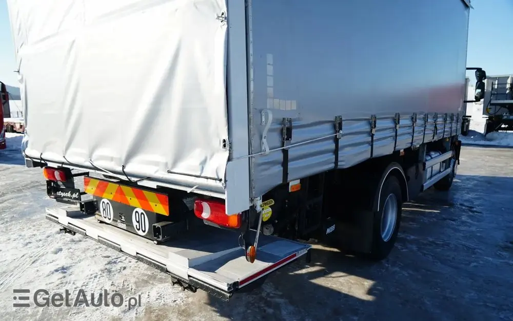 IVECO EUROCARGO 160E25 E6 / FIRANKA - 6 m / SOLÓWKA / WINDA ZAŁADOWCZA / AUTOMAT / 